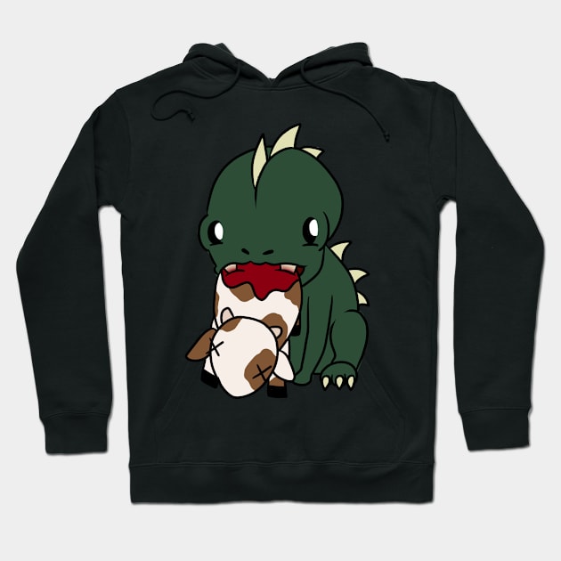 Cryptid Cutie Chupacabra Hoodie by Wayward Knight